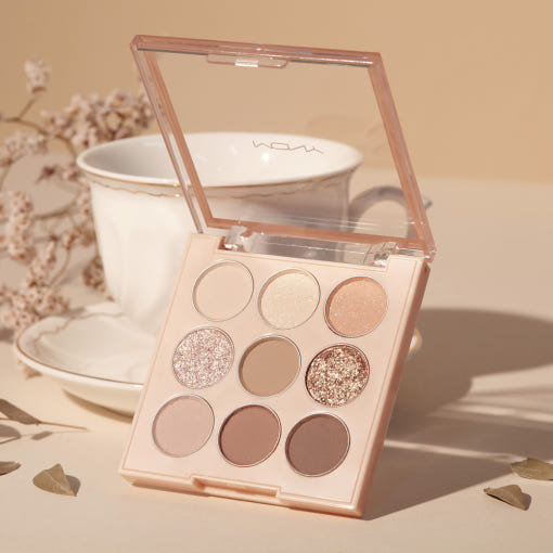 1001 Tone-On-Tone Shadow Palette Pro 9 9g #Nude Mood, MACQUEEN New York-1