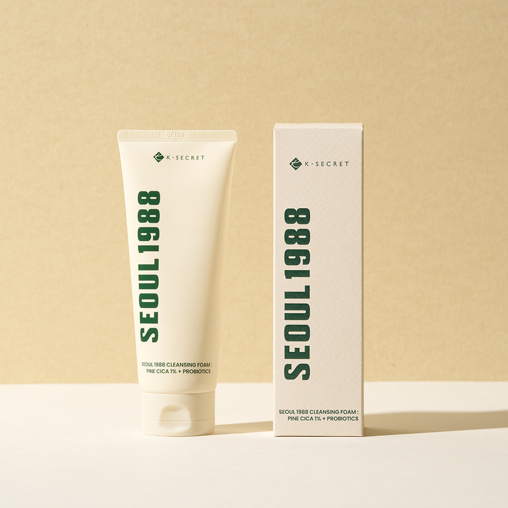 1988 Cleansing Foam : Pine Cica 1% + Probiotics 150ml, K-SECRET K-SECRET Cleansing Foam