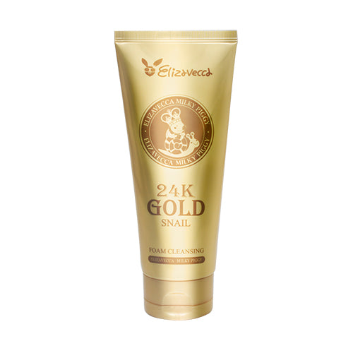 24K Gold Snail Foam Cleansing 180ml, Elizavecca Elizavecca Cleansing Foam