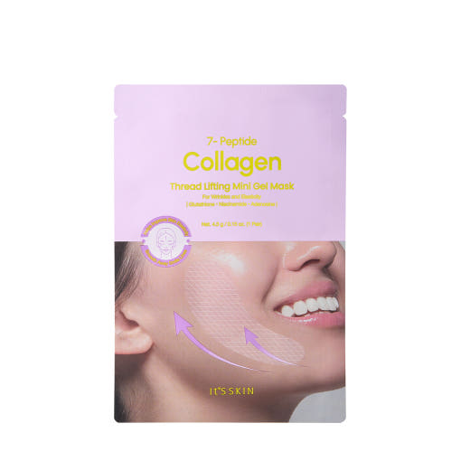 7-Peptide Collagen Thread Lifting Mini Gel Mask 20g X 5ea, It'S SKIN It'S SKIN Treatment Mask