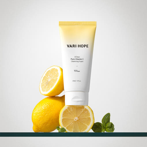 8 Days Pure Vitamin C Cleansing Foam 120ml, VARIHOPE VARIHOPE Cleansing Foam