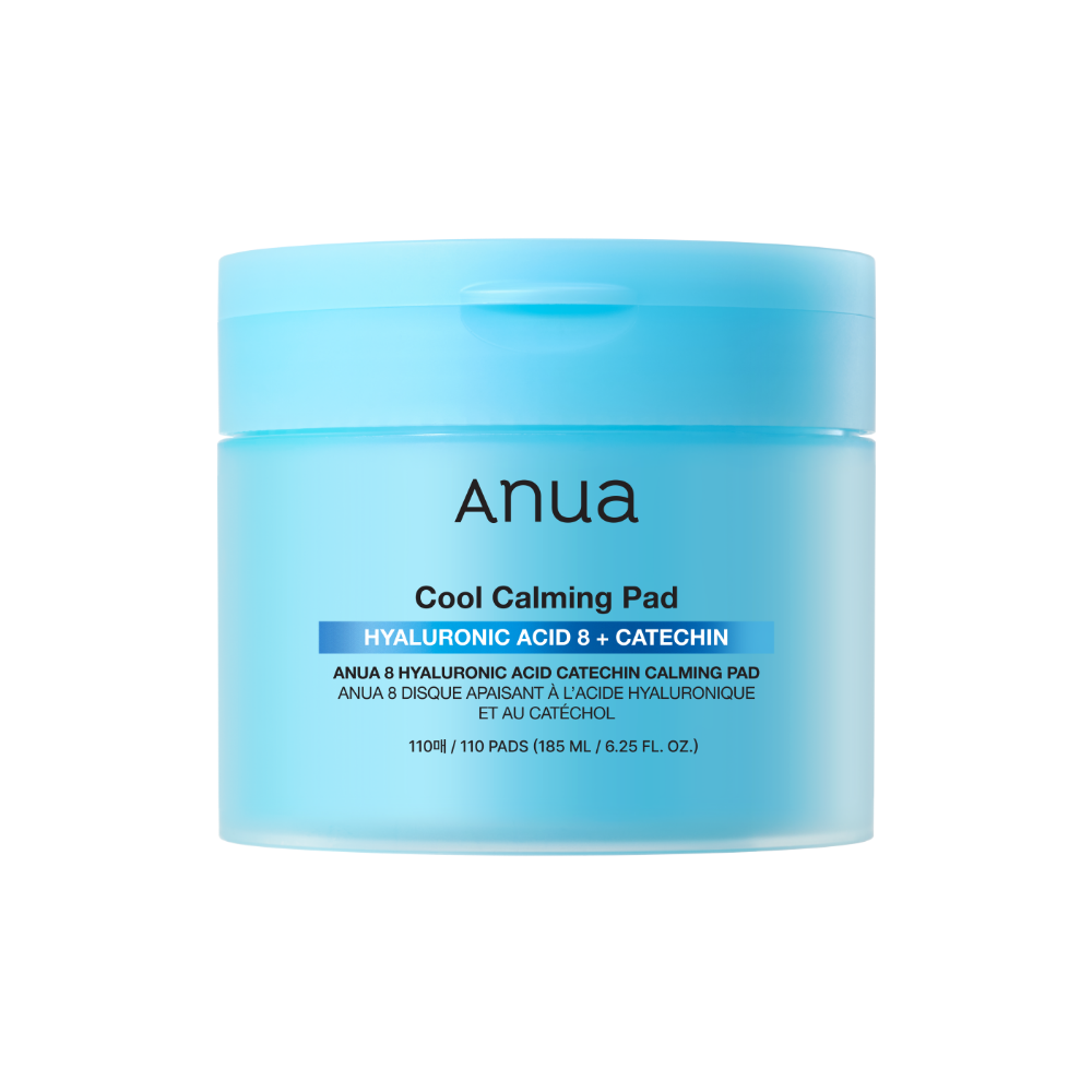 8 Hyaluronic Acid Catechin Calming Pad 185ml/110ea, Anua Anua Calming Pad