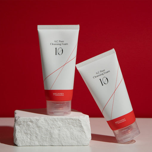 A.C Pore Cleansing Foam 120ml, MIGUHARA MIGUHARA Cleansing Foam