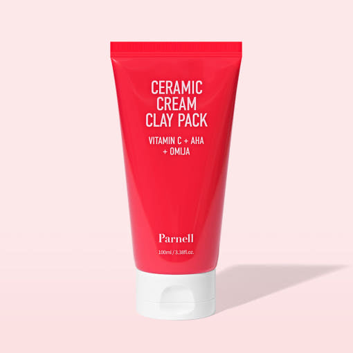 AHA Omija Ceramic Cream Clay Pack 100ml, Parnell