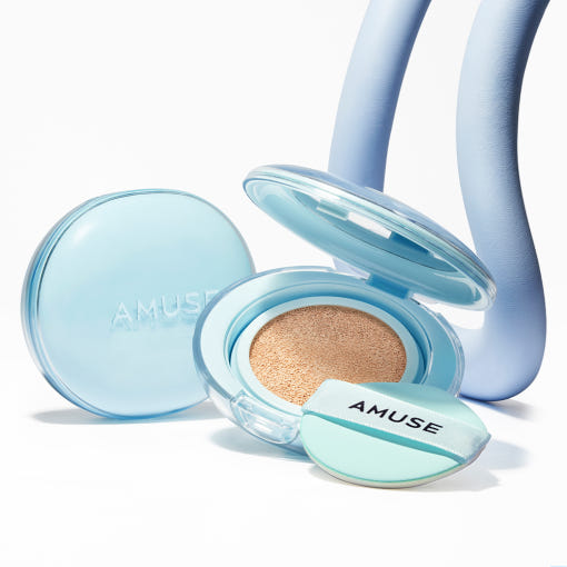 AIRY PORE CUSHION SPF 50+ PA++++ SET 15g + 15g(Refill) (5 Colors), AMUSE AMUSE Cushion Foundation