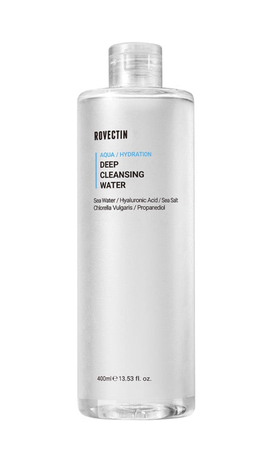 AQUA DEEP CLEANSING WATER 400ml, ROVECTIN ROVECTIN Micellar Waters