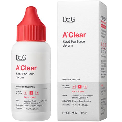 A' Clear Spot For Face Serum 45ml, Dr.G Dr.G Acne-Fighting Serum