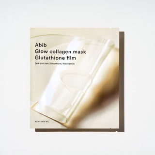 Abib Glow Collagen Mask Glutathione Film 38g X 4ea Abib Jelly Sheet Mask