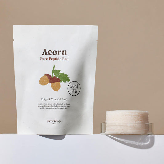 Acorn Pore Peptide Pad 135g/30Pads (Refill), SKINFOOD SKINFOOD Toner Pad