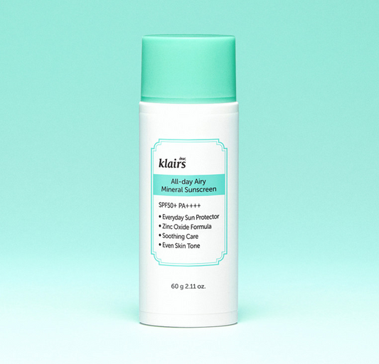All-day Airy Mineral Sunscreen SPF50+ PA++++ 60g, KLAIRS KLAIRS Sun Cream