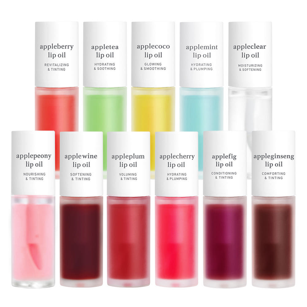 Apple Lip Oil 3.7ml, Nooni nooni Lip Oil