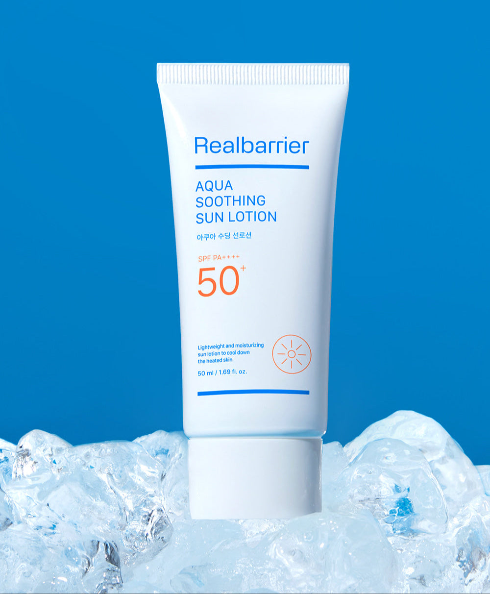 Aqua Soothing Sun Lotion SPF50+ PA++++ 50ml, Real Barrier Real Barrier Sun Cream