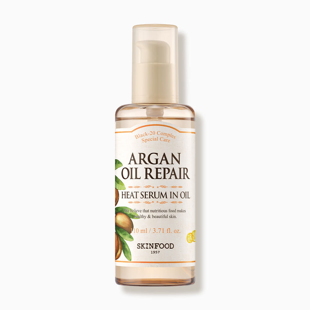 Argan Oil Repair Plus Heat Serum in Oil 110ml, SKINFOOD SKINFOOD Hair Serum