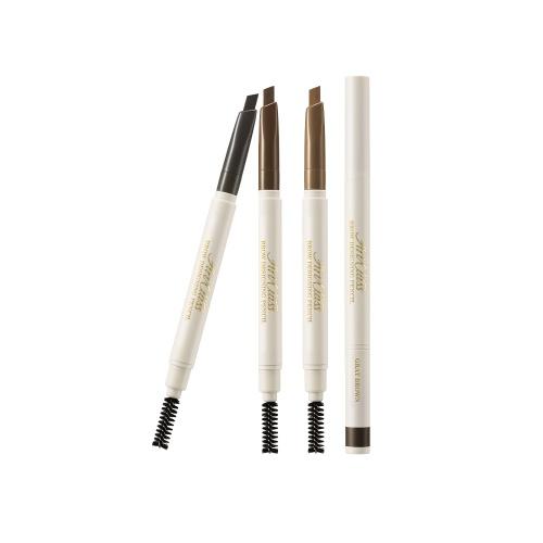 Artclass Brow Designing Pencil 0.18g (3 Colors), TOO COOL FOR SCHOOL TOO COOL FOR SCHOOL Eyebrow Sculpting Pencil