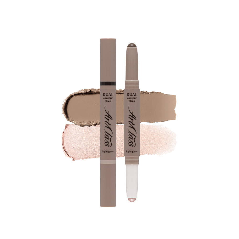 Artclass By Rodin Dual Contour Stick 1.1g (3 Colors), TOO COOL FOR SCHOOL TOO COOL FOR SCHOOL Face Shading