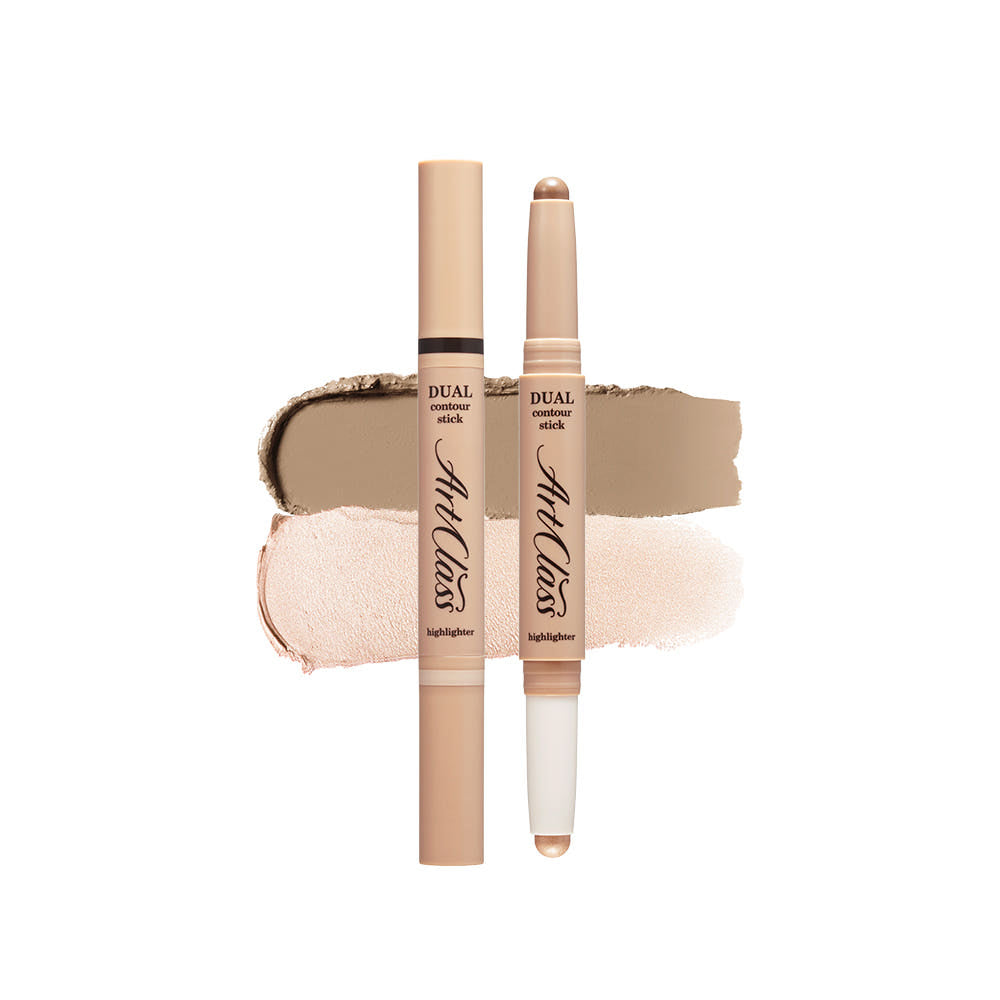 Artclass By Rodin Dual Contour Stick 1.1g (3 Colors), TOO COOL FOR SCHOOL TOO COOL FOR SCHOOL Face Shading