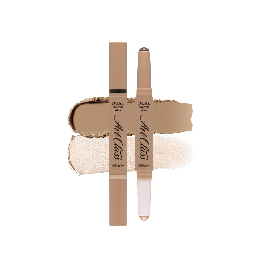 Artclass By Rodin Dual Contour Stick 1.1g (3 Colors), TOO COOL FOR SCHOOL TOO COOL FOR SCHOOL Face Shading