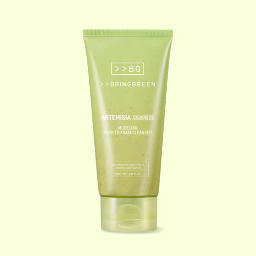 Artemisia Calming EX Modeling Pack to Foam Cleanser 120ml, BRINGGREEN BRINGGREEN Cleansing Foam