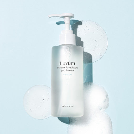 Bamboo Hyaluronic Moisture Gel Cleanser 200ml, Luvum Luvum Cleansing Milk & Gel