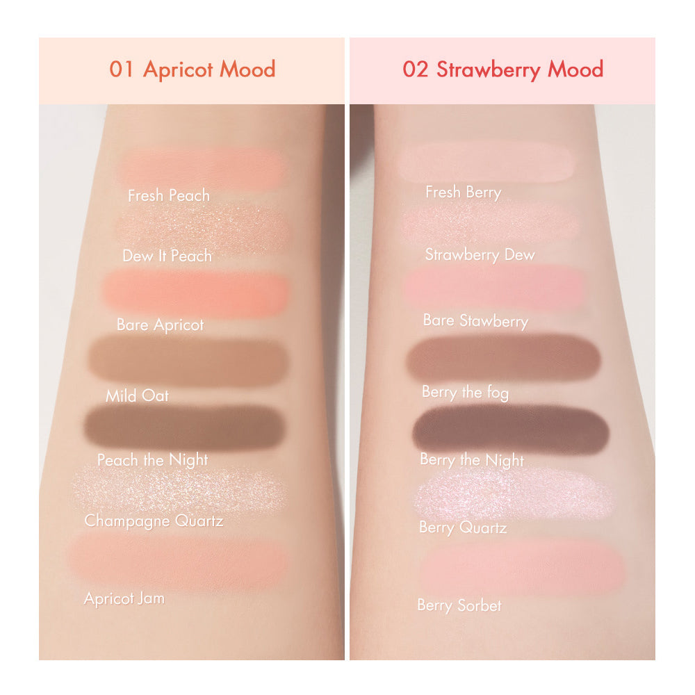 Bare Layer Palette 14g/2color, rom&nd rom&nd Eyeshadow