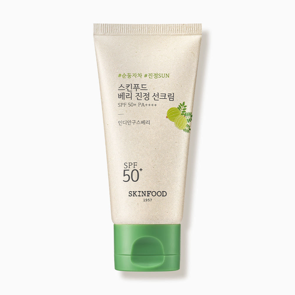 Berry Soothing Sun Cream SPF50+ PA++++ 50ml, SKINFOOD SKINFOOD Sunscreen