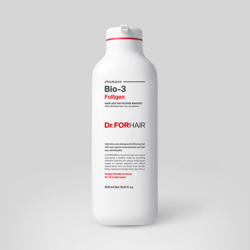 Bio-3 Folligen Shampoo 500ml,Dr.FORHAIR Dr.FORHAIR Shampoo
