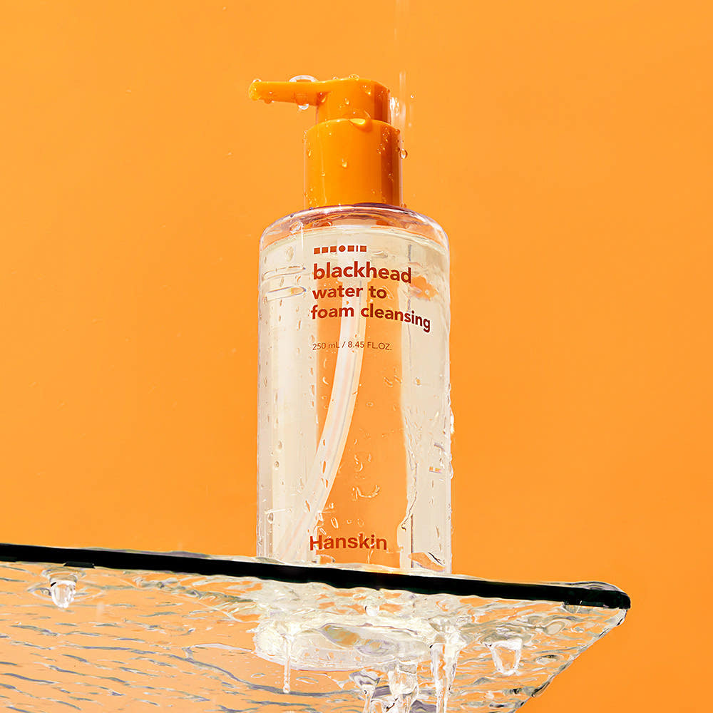Blackhead Water to Foam Cleansing 250ml, Hanskin Hanskin Cleansing Foam