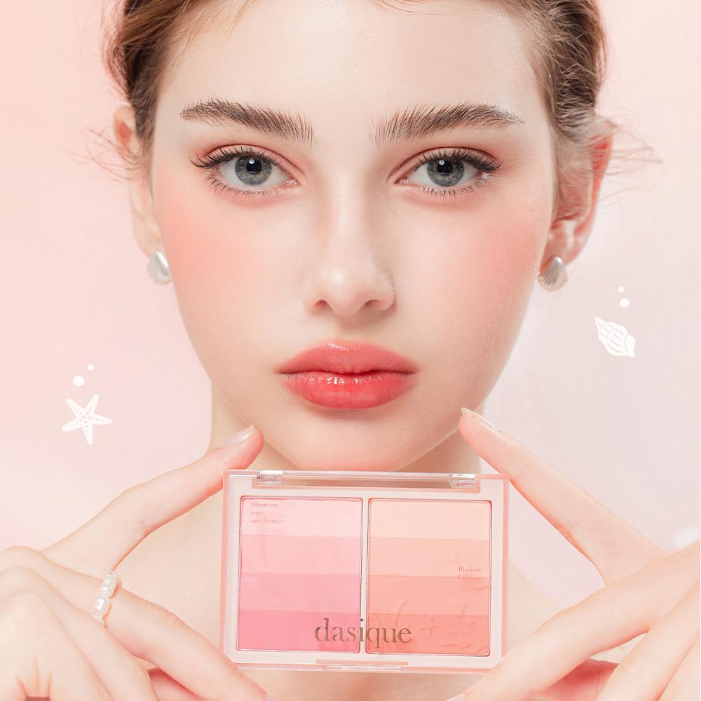 Blending Layer Cheek - 01 Summer Coral Edition, dasique dasique Face Blush