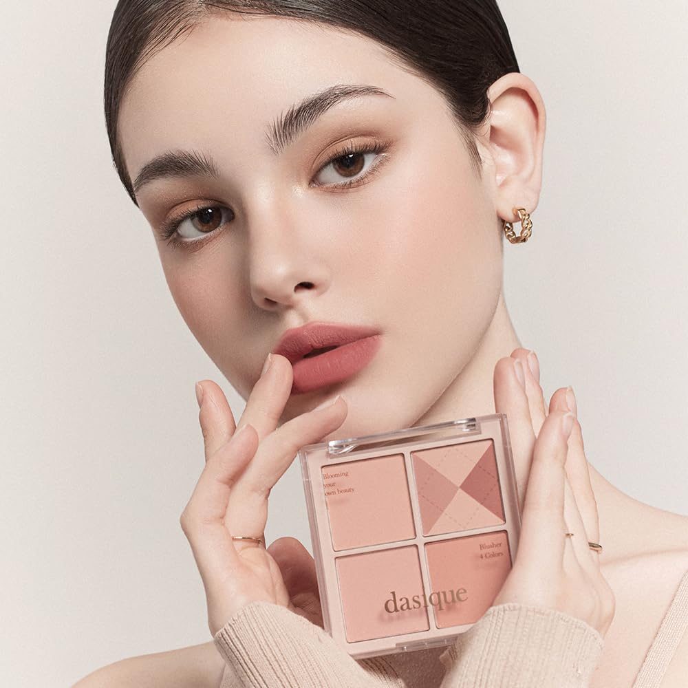Blending Mood Cheek - 04 Beige Knit, dasique dasique Face Blush