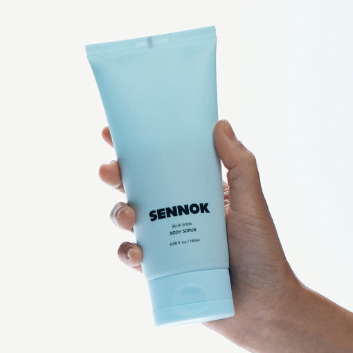 Blue Soda Body Scrub 180ml, SENNOK SENNOK Body Scrub
