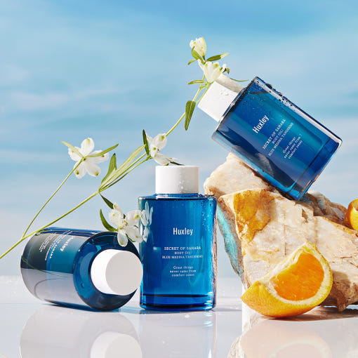 Body Oil 100ml #Blue Medina Tangerine, Huxley-2