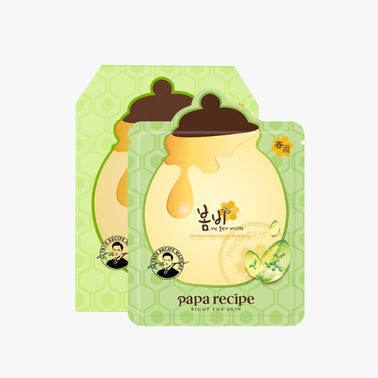 Bombee Green Honey Mask Pack Set 25g x 10 pcs, papa recipe papa recipe Treatment Mask