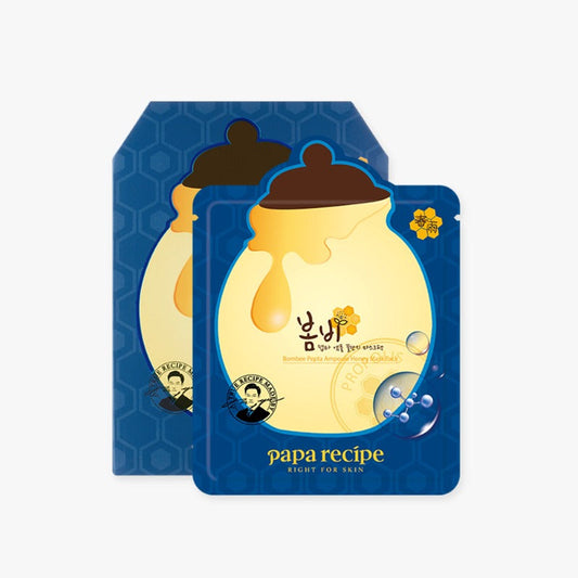 Bombee Pepta Ampoule Honey Mask Pack Set 25g x 10 pcs, papa recipe papa recipe Treatment Mask