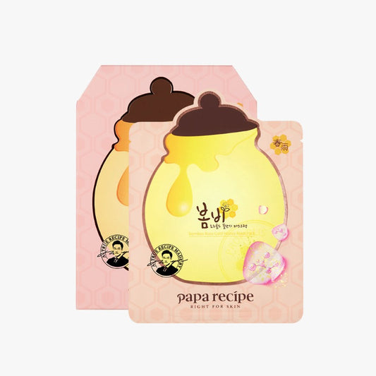 Bombee Rose Gold Honey Mask Pack Set 25g x 10 pcs, papa recipe papa recipe Treatment Mask