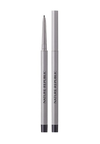 Botanical Micro Slim Fit Eyeliner 0.05g #Black, NATURE REPUBLIC