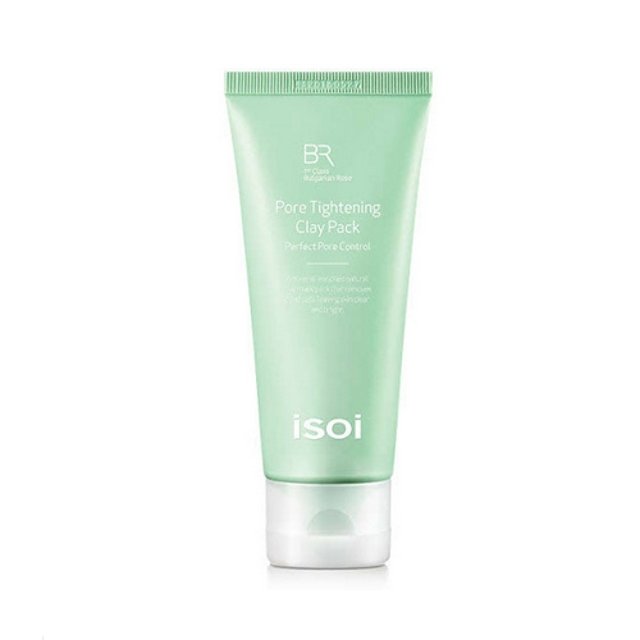 Bulgarian Rose Pore Tightening Clay Pack 100ml, isoi isoi Clay Mask