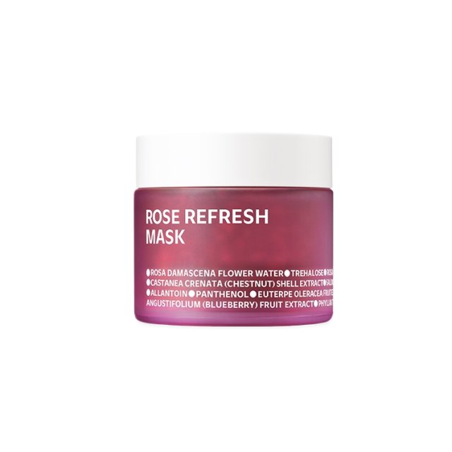Bulgarian Rose Refresh Mask 80g, isoi isoi Wash Off Mask