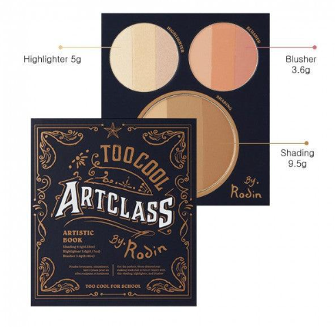 By Rodin Artist Book 18.1g, TOO COOL FOR SCHOOL TOO COOL FOR SCHOOL Face Shading