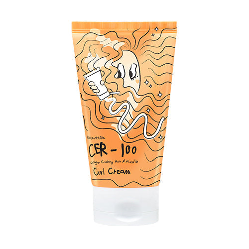 CER-100 Collagen Coating Hair A+ Muscle Curl Cream 120ml, Elizavecca Elizavecca Hair Curl Cream