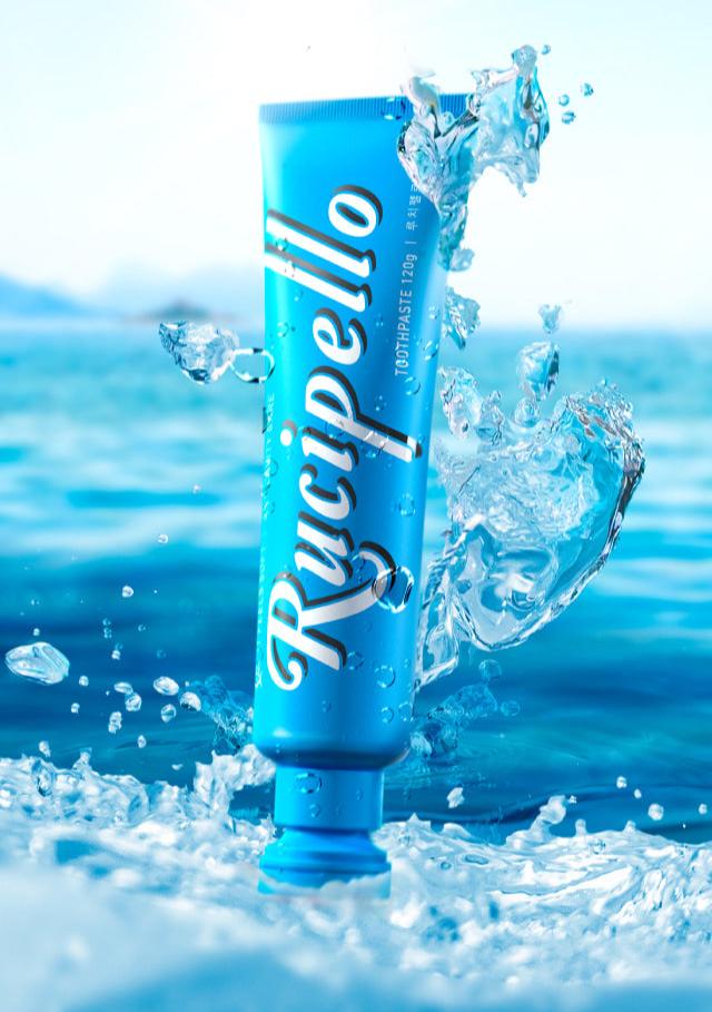CORAL REEF 1450 BLUE Toothpaste 120g, Rucipello Rucipello Toothpaste
