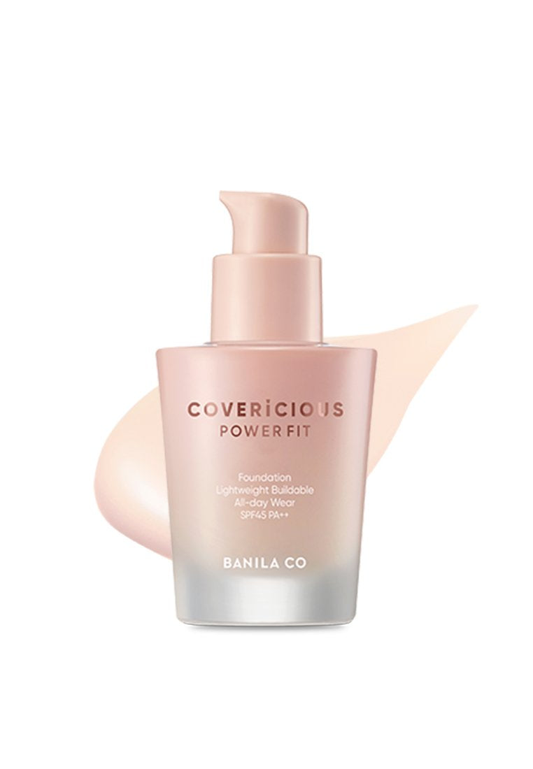 COVERICIOUS POWER FIT FOUNDATION 30ml, BANILA CO BANILA CO Foundation