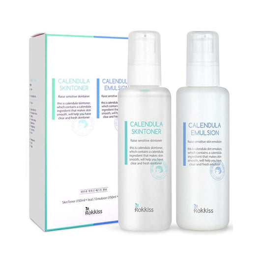 Calendula Skin Toner Emulsion SET 150ml +150ml Wrinkle Care, Rokkiss Rokkiss Skincare Set