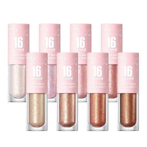 Candy Rock Sugar Party Eyeshadow(8colors), 16BRAND 16BRAND Eyeshadow