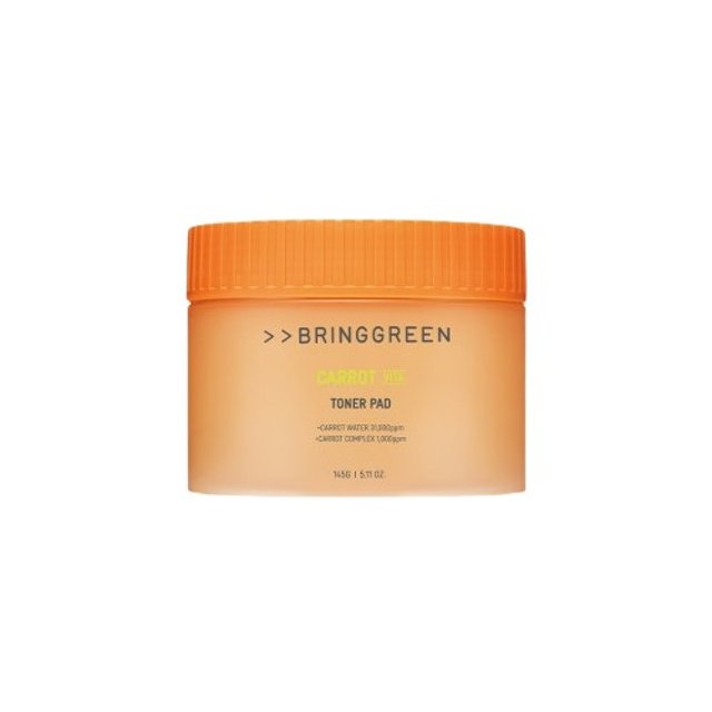 Carrot Vita Toner Pad 60P, BRINGGREEN BRINGGREEN Toner Pad