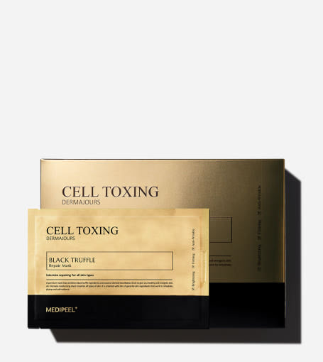 Cell Toxing Dermajours Black Truffle Repair Mask 30ml X 5ea, MEDIPEEL MEDIPEEL Sheet Mask