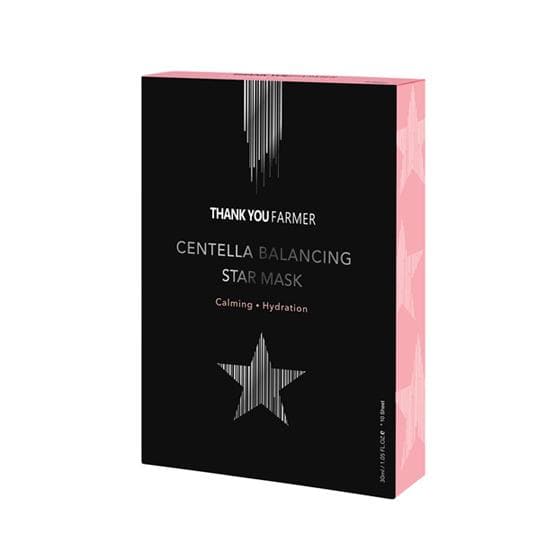 Centella Balancing Star Mask 30ml X 10ea, Thank You Farmer THANK YOU FARMER Sheet Mask