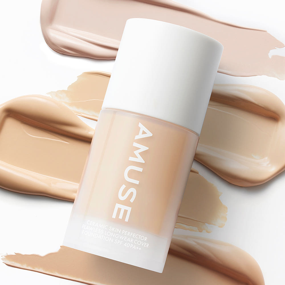 Ceramic Skin Perfector Foundation SPF40 PA++ 30ml (4 Colors), AMUSE AMUSE Foundation