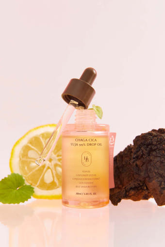 Chaga CiCa Yuja 99% Drop Oil 30ml, HEVEBLUE