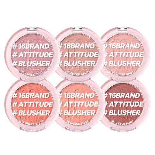 Cheek Shot 6g (6colors), 16BRAND 16BRAND Face Blush