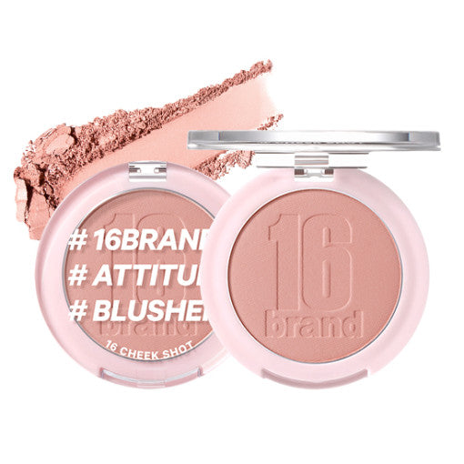 Cheek Shot 6g (6colors), 16BRAND 16BRAND Face Blush